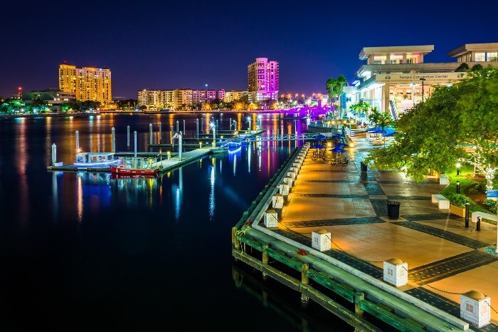 Tampa’s Riverwalk Tampa florida