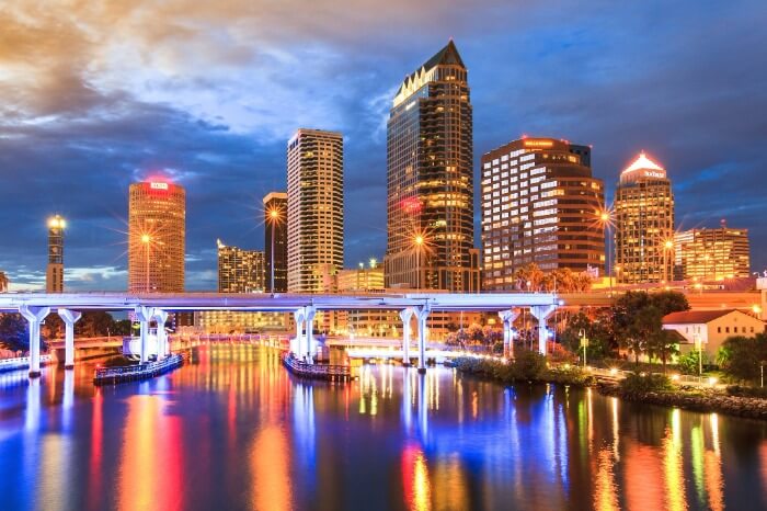 Tampa Bay Florida City View